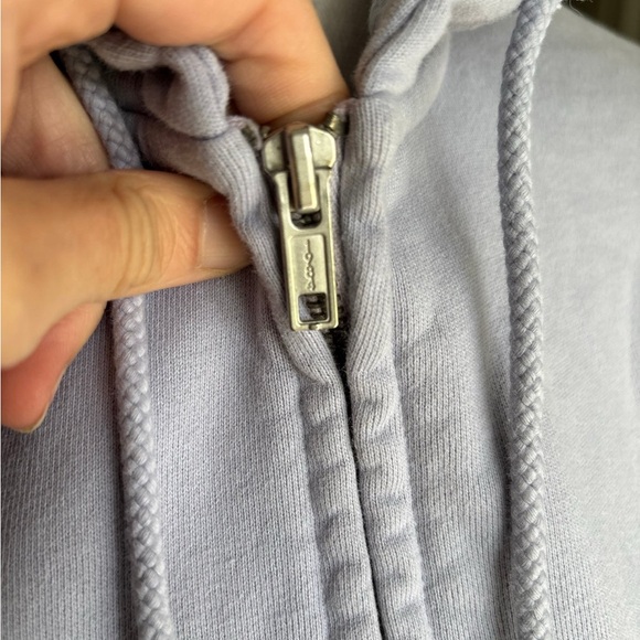 Lavender Purple John Galt Brandy Melville crop Hoodie - Picture 2 of 7